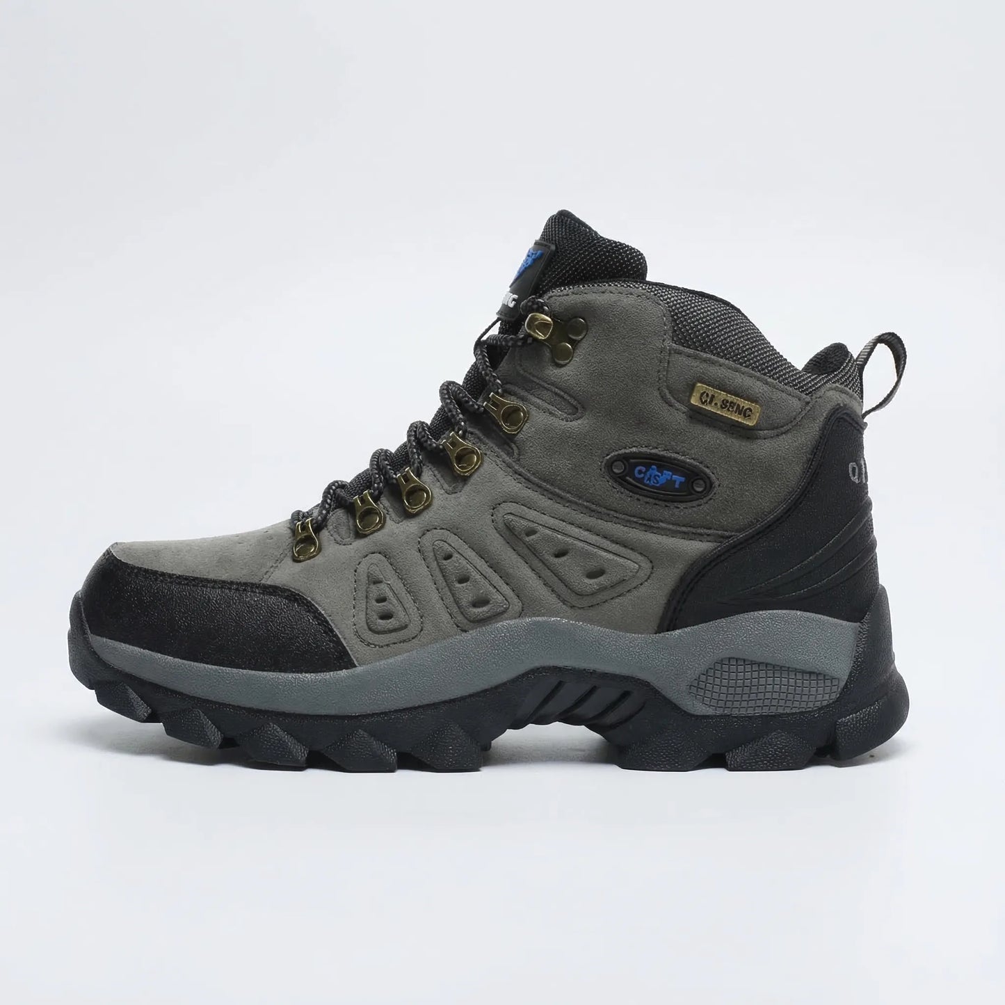 High-Top Lace-Up Outdoor Hiking Boot -  Trailgrip
