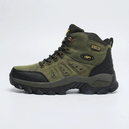 High-Top Lace-Up Outdoor Hiking Boot -  Trailgrip
