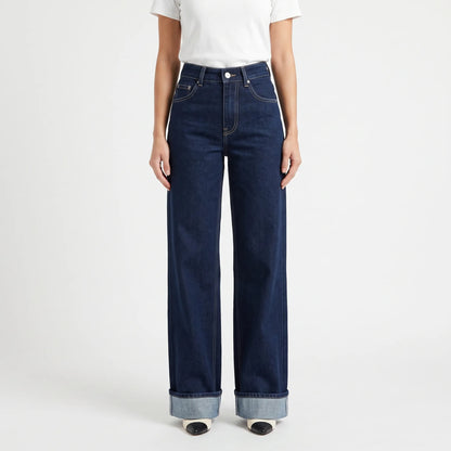 High-Waisted Wide Leg Jeans -  Sophie