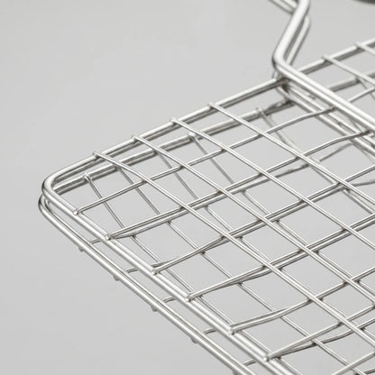 Hinged Outdoor Cooking Basket - Emberflip