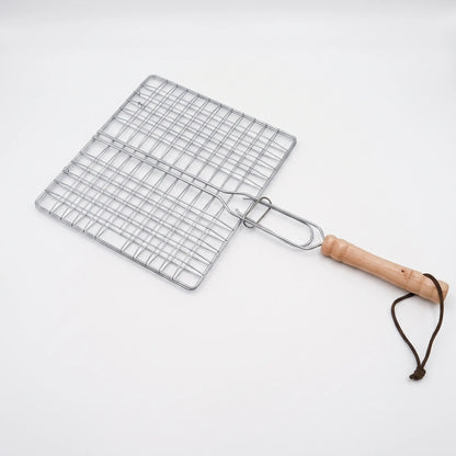 Hinged Outdoor Cooking Basket - Emberflip