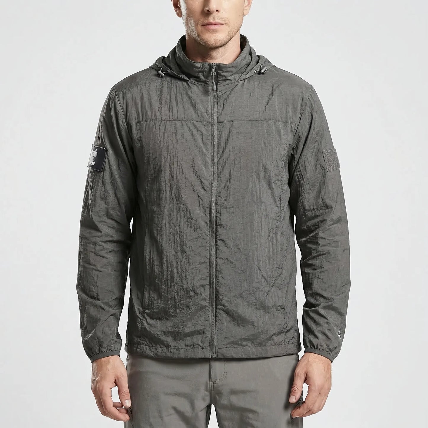 Hooded Lightweight Tactical Windbreaker -  Velorak