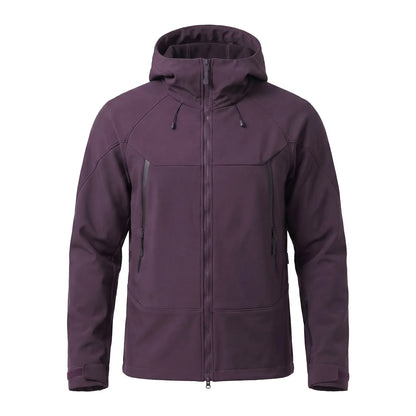 Hooded Soft-Shell Outdoor Jacket -  Shellrix