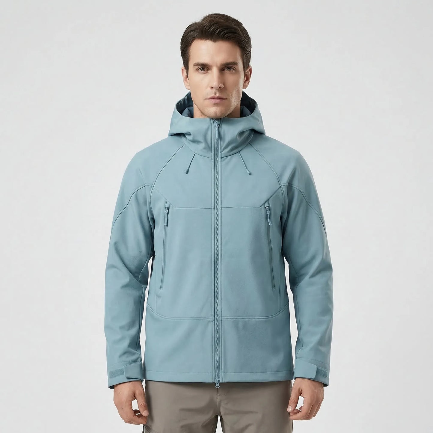 Hooded Soft-Shell Outdoor Jacket -  Shellrix
