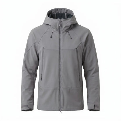 Hooded Soft-Shell Outdoor Jacket -  Shellrix