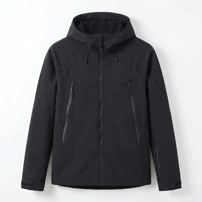 Hooded Soft-Shell Outdoor Jacket -  Shellrix