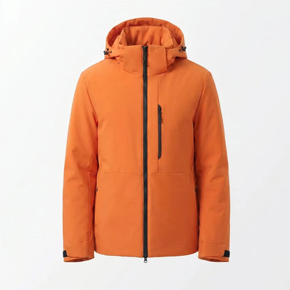 Hooded Thermal Windbreaker Jacket -  Wyndrix