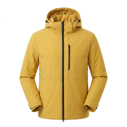 Hooded Thermal Windbreaker Jacket -  Wyndrix