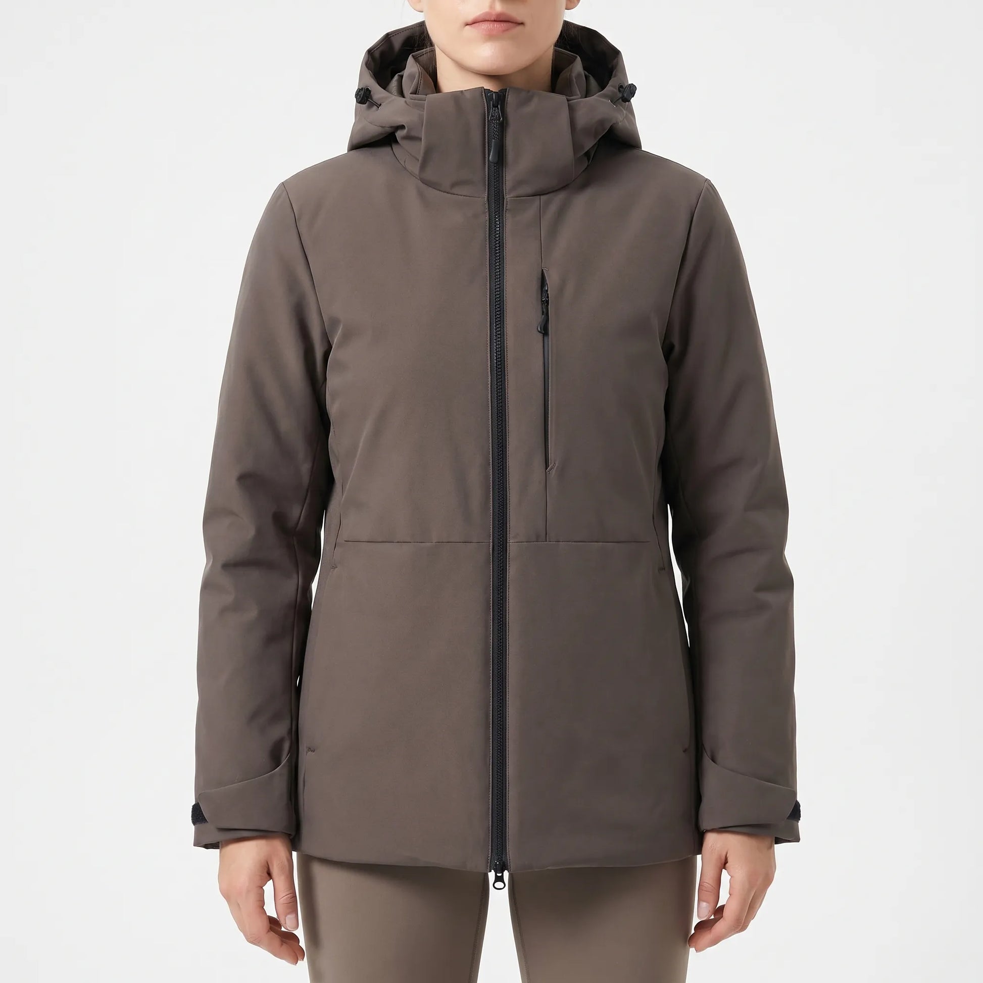Hooded Thermal Windbreaker Jacket -  Wyndrix