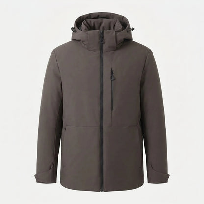 Hooded Thermal Windbreaker Jacket -  Wyndrix