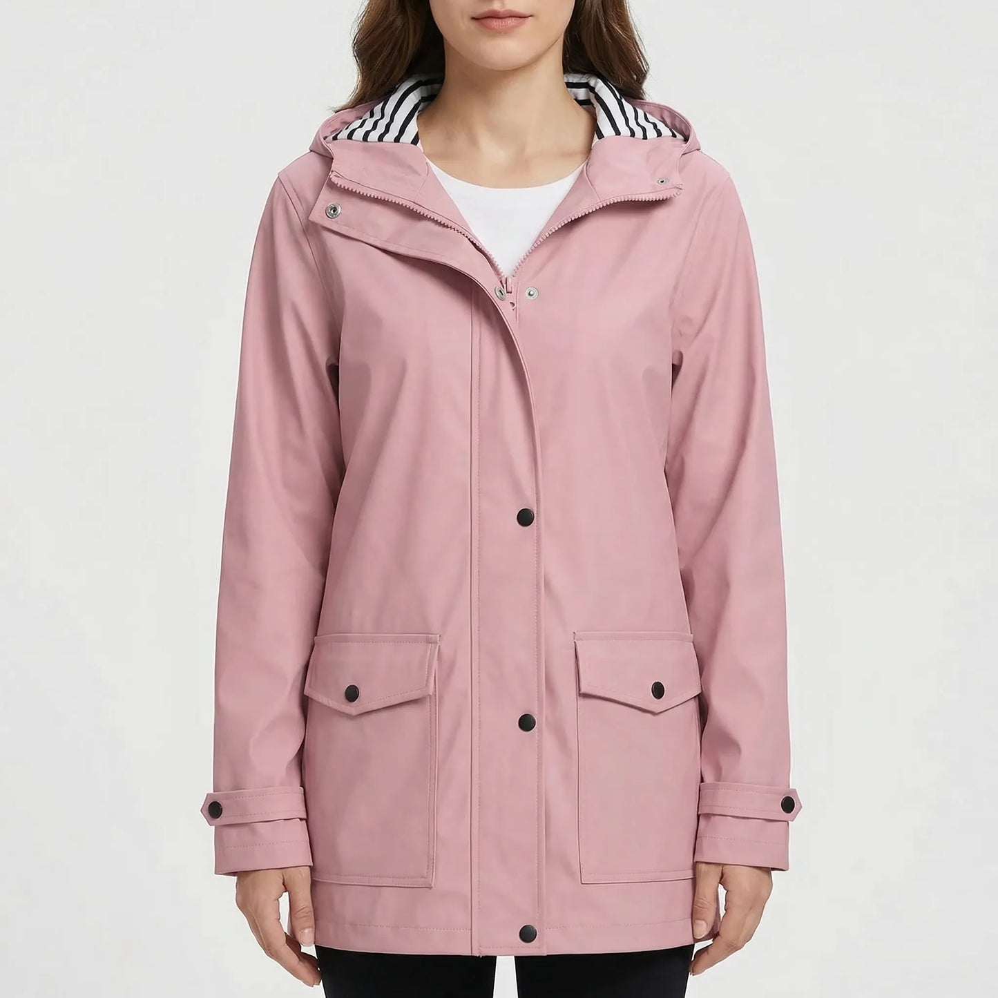 Hooded Waterproof Outdoor Jacket -  Raelwick
