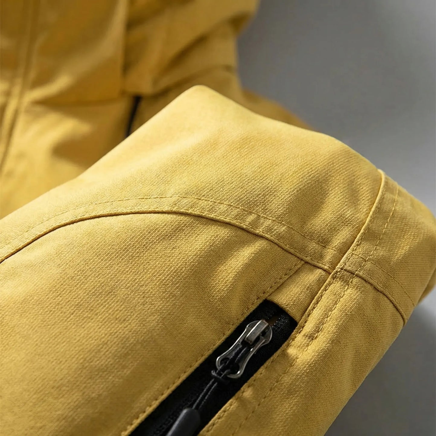 Hooded Zip-Up Softshell Windbreaker -  Ridgorn