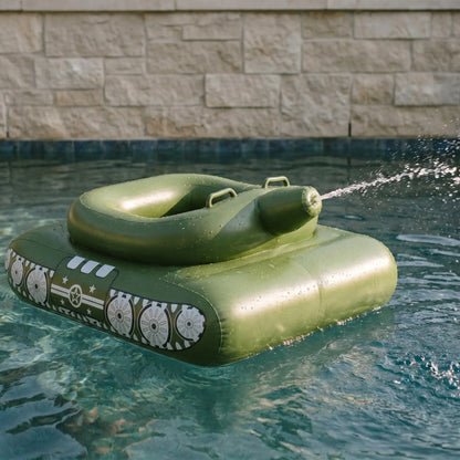 Inflatable Tank Pool Toy - Flotank