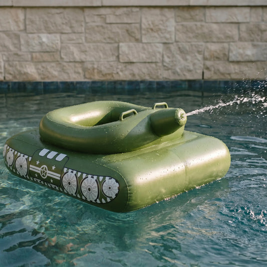 Inflatable Tank Pool Toy - Flotank