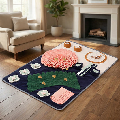 Interactive Snuffle Mat Playpad - SniffleBloom