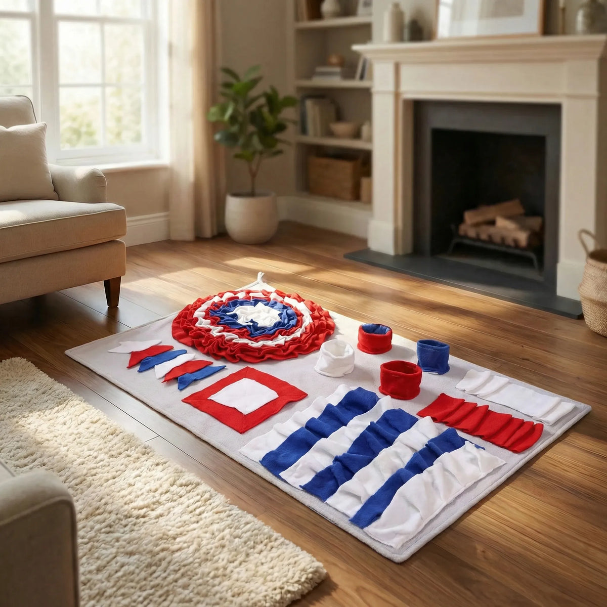 Interactive Snuffle Mat Playpad - SniffleBloom