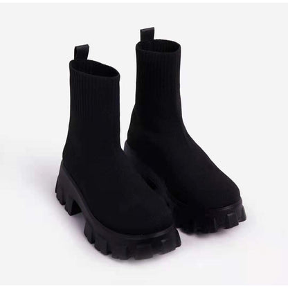 Ankle boots with chunky profile soles - Karolina