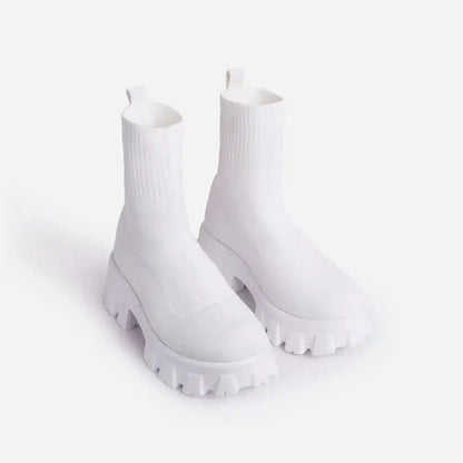 Ankle boots with chunky profile soles - Karolina