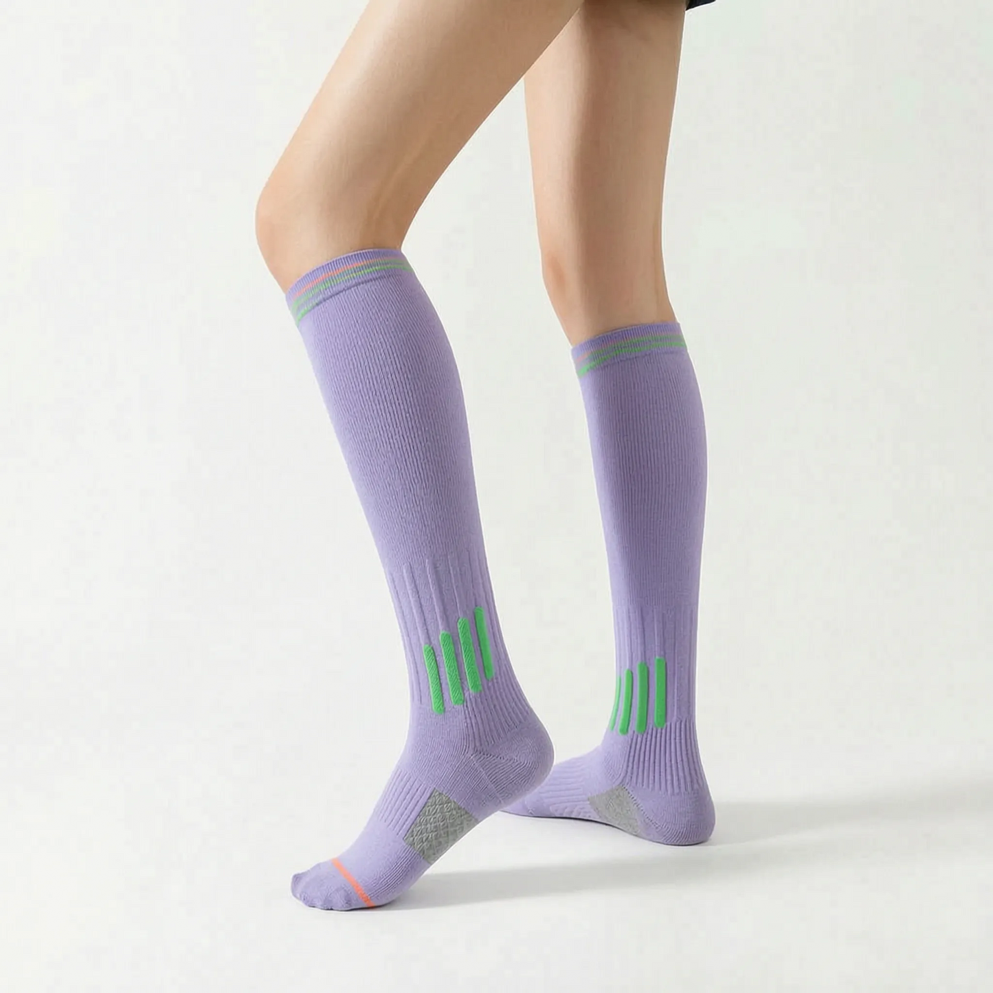 Knee-High Sports Socks -  Brooke