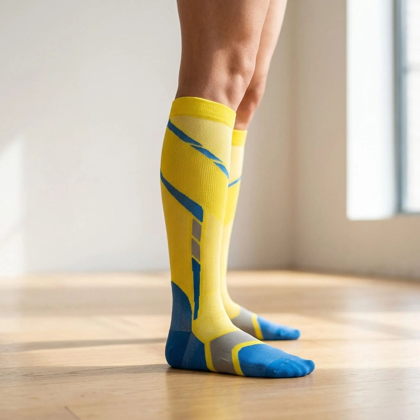 Knee-High Sports Socks -  Judy