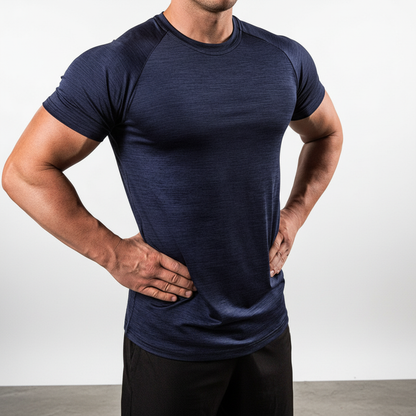 Kurzärmeliges Trainingsshirt Polyester -  Edwin