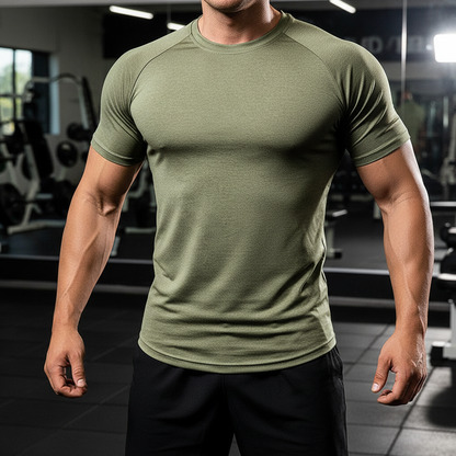 Kurzärmeliges Trainingsshirt Polyester -  Edwin