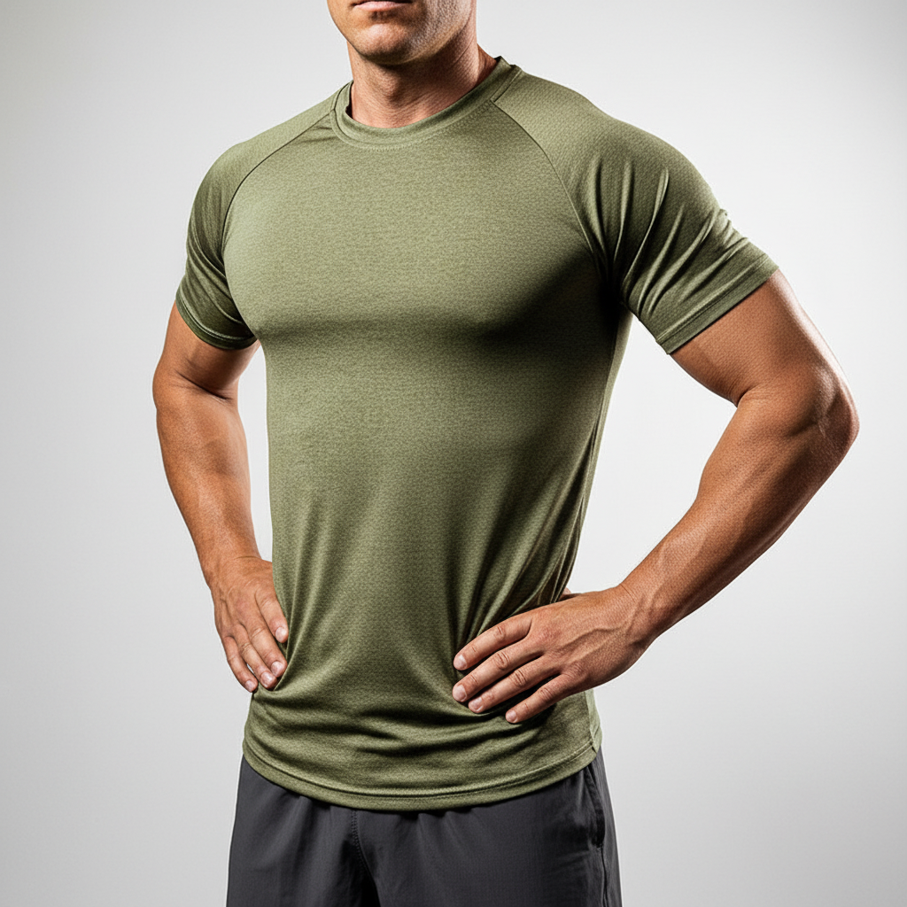 Kurzärmeliges Trainingsshirt Polyester -  Edwin