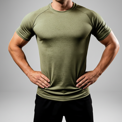 Kurzärmeliges Trainingsshirt Polyester -  Edwin