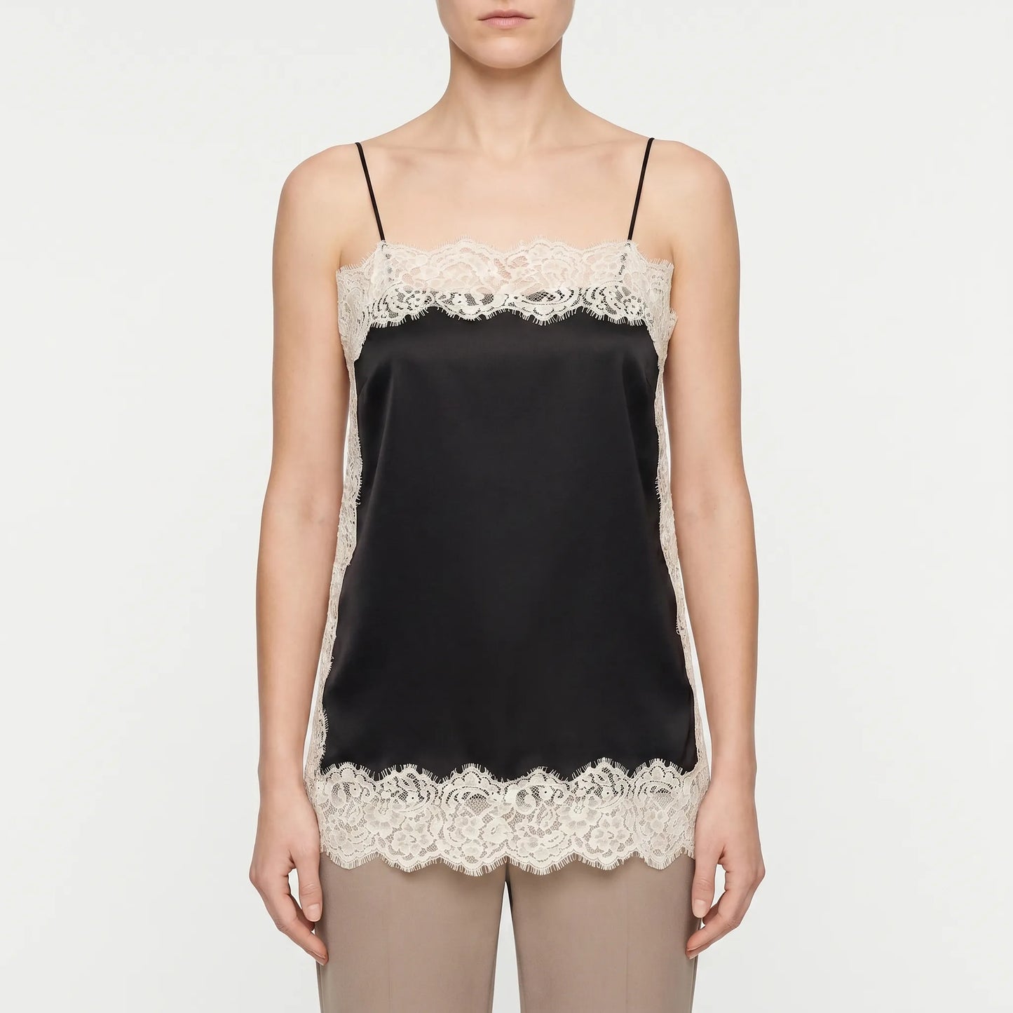 Lace Trim Camisole -  Lois
