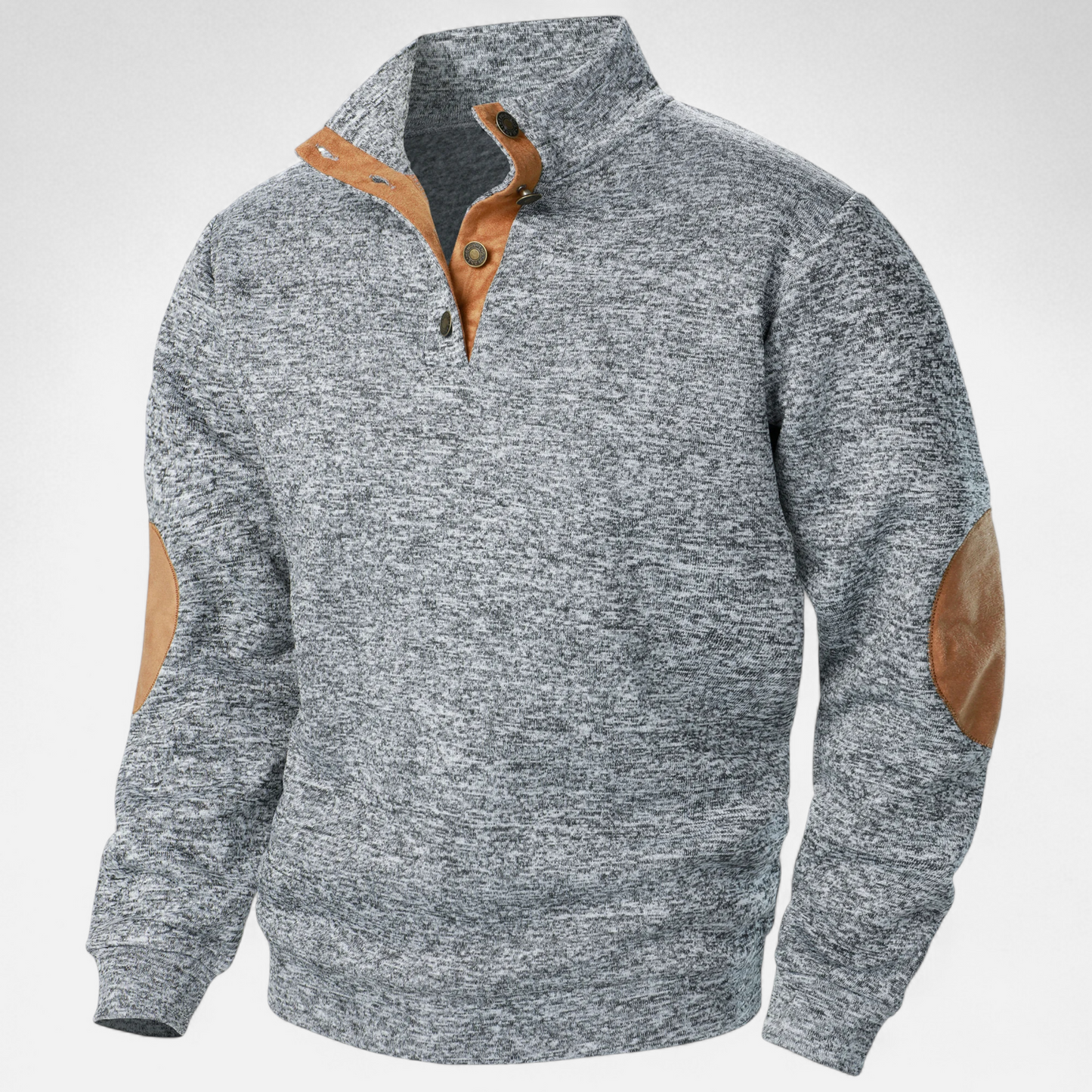 Langarm Pullover Mit Stehkragen - Eddy