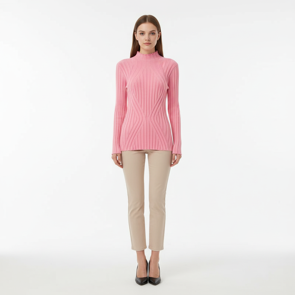 Langer Strickpullover -  Lilly