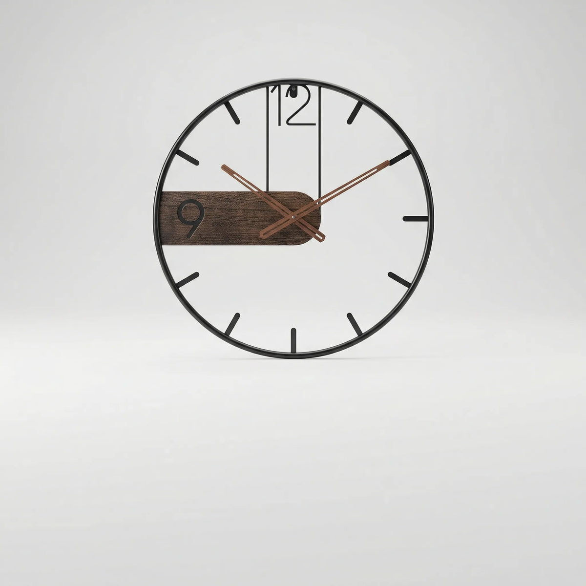 Large Modern Wall Clock - ChronoLuxe