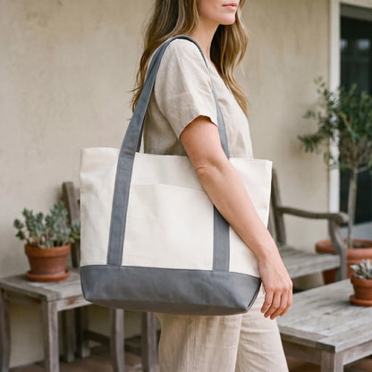 Large Zip Tote Bag - Vespin