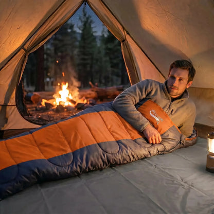 Lightweight Envelope-Style Sleeping Bag -  Driftrek