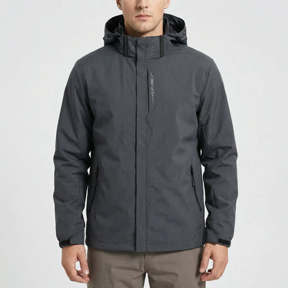 Lightweight Hooded Outdoor Rain Jacket -  Torrex