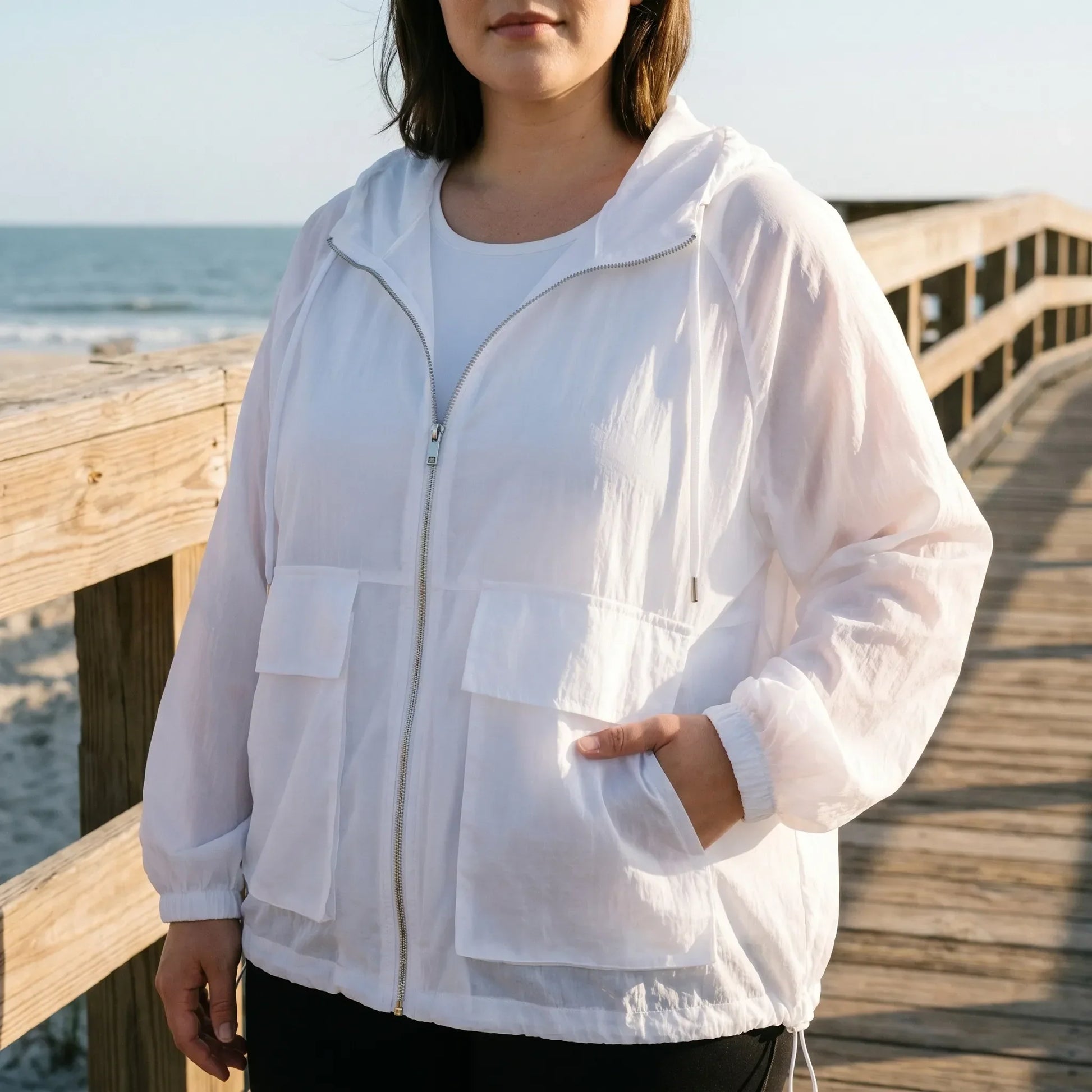 Lightweight Hooded Sports Jacket -  Lula