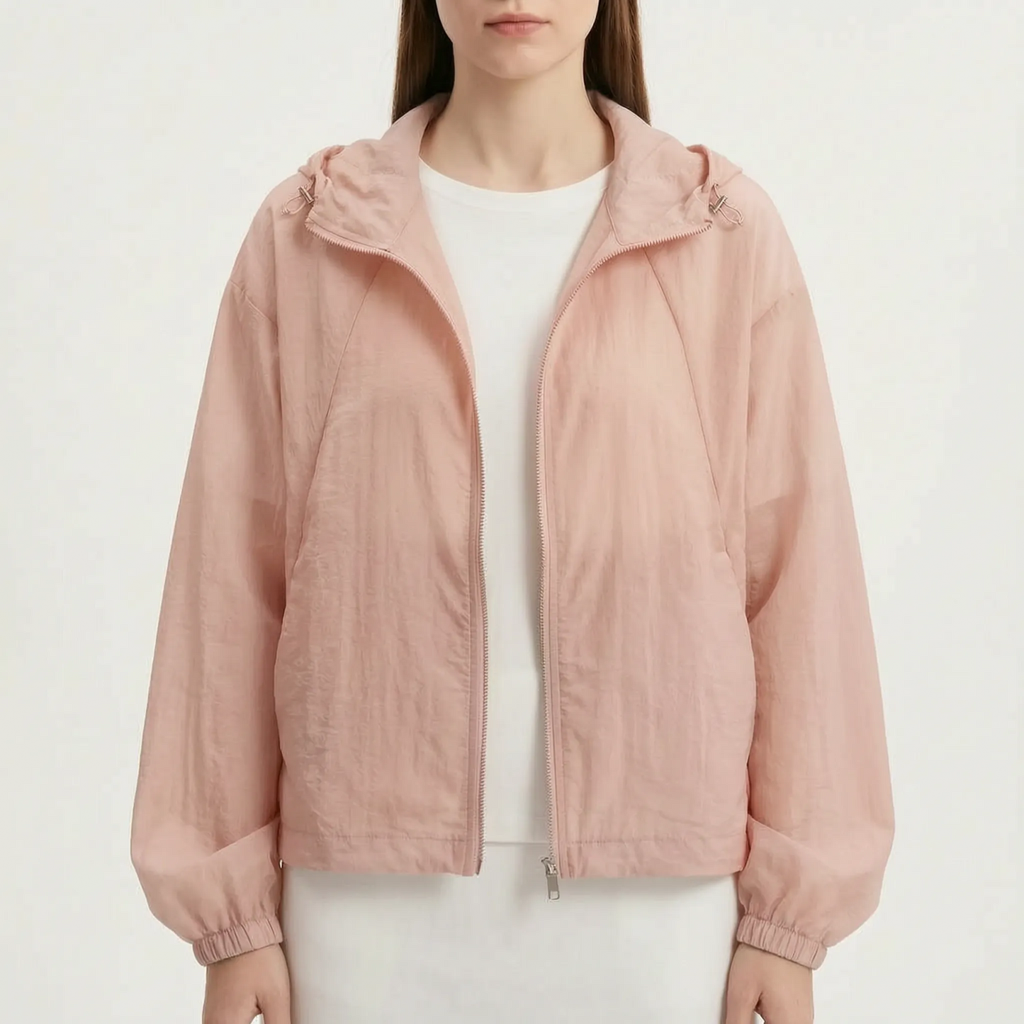 Lightweight Hooded Windbreaker -  Kathryn