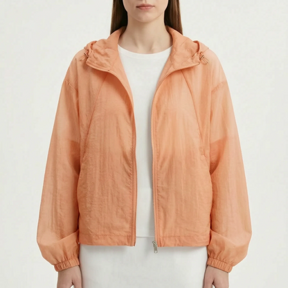 Lightweight Hooded Windbreaker -  Kathryn