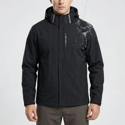 Lightweight Hooded Windbreaker For Men -  Trailcove