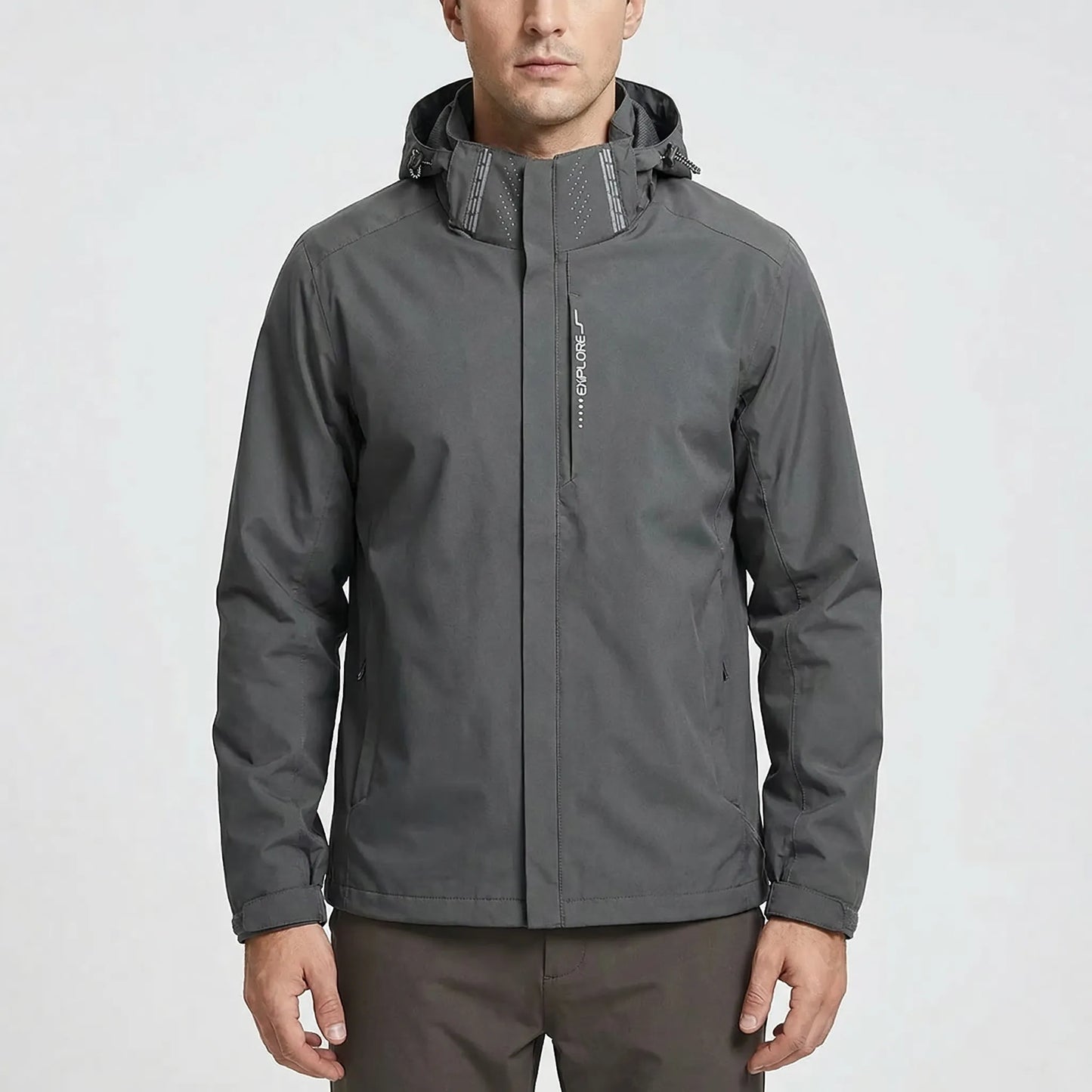 Lightweight Hooded Windbreaker For Men -  Trailcove