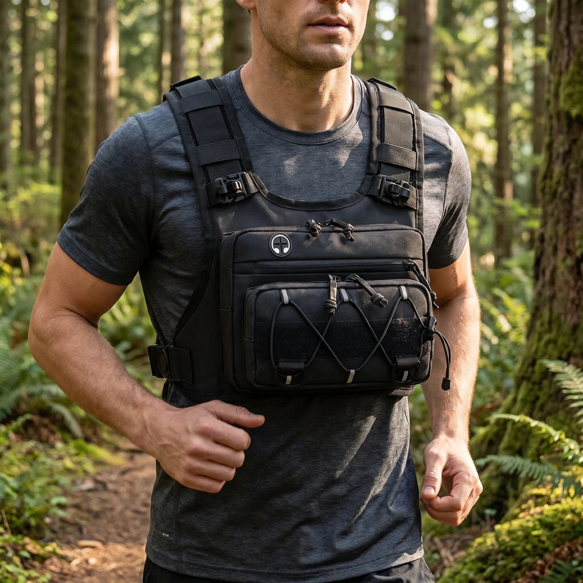 Lightweight Running Hydration Chest Vest -  Runvest