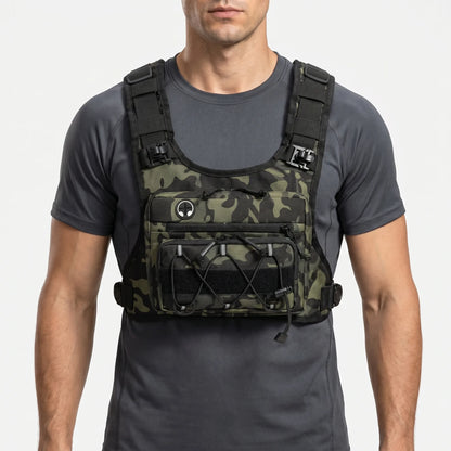 Lightweight Running Hydration Chest Vest -  Runvest