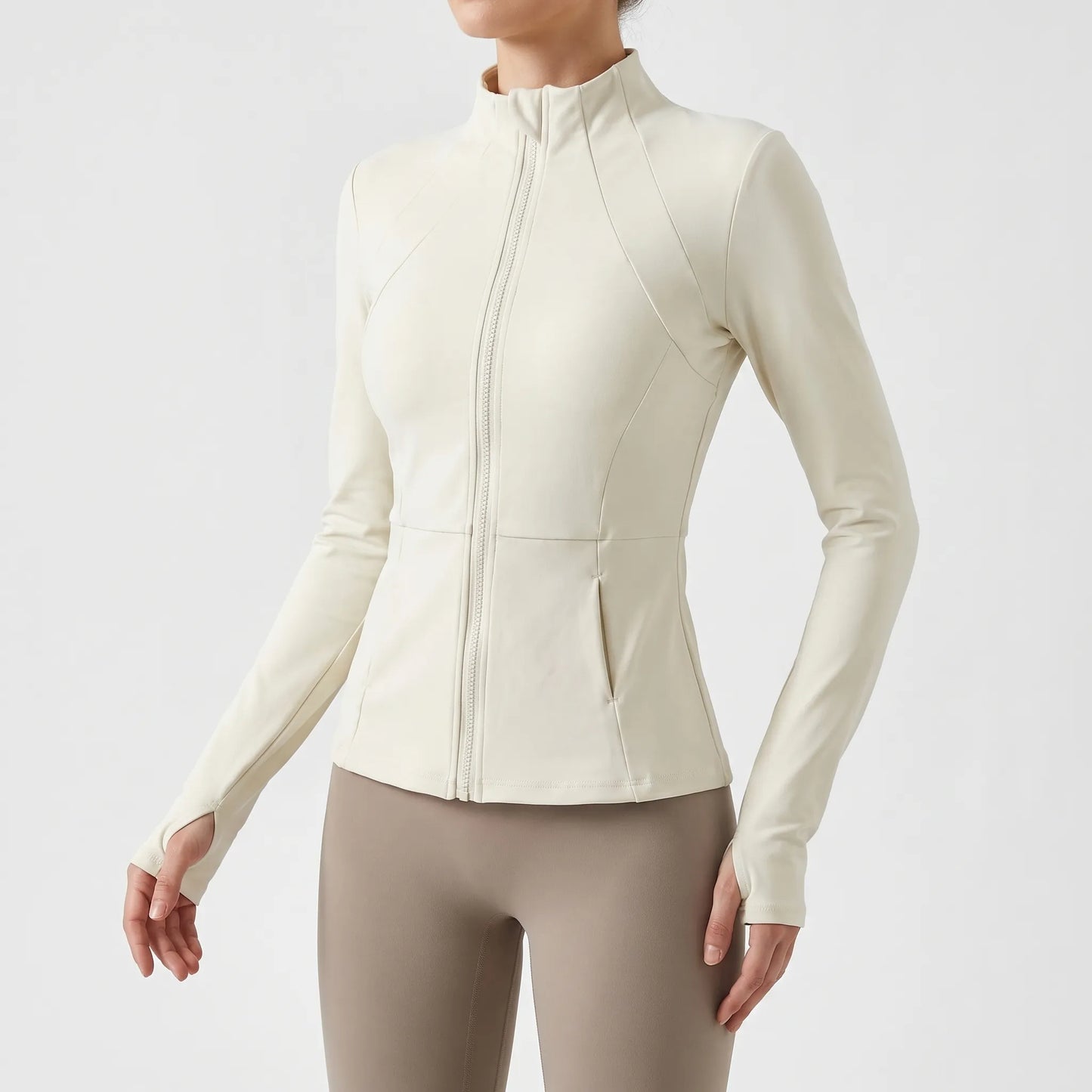 Long-Sleeve Athletic Jacket -  Dianne