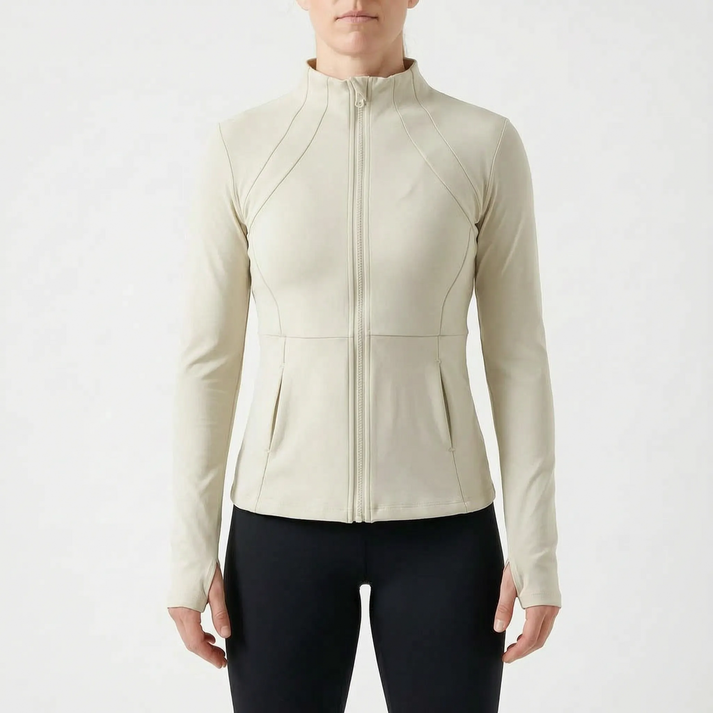 Long-Sleeve Athletic Jacket -  Dianne