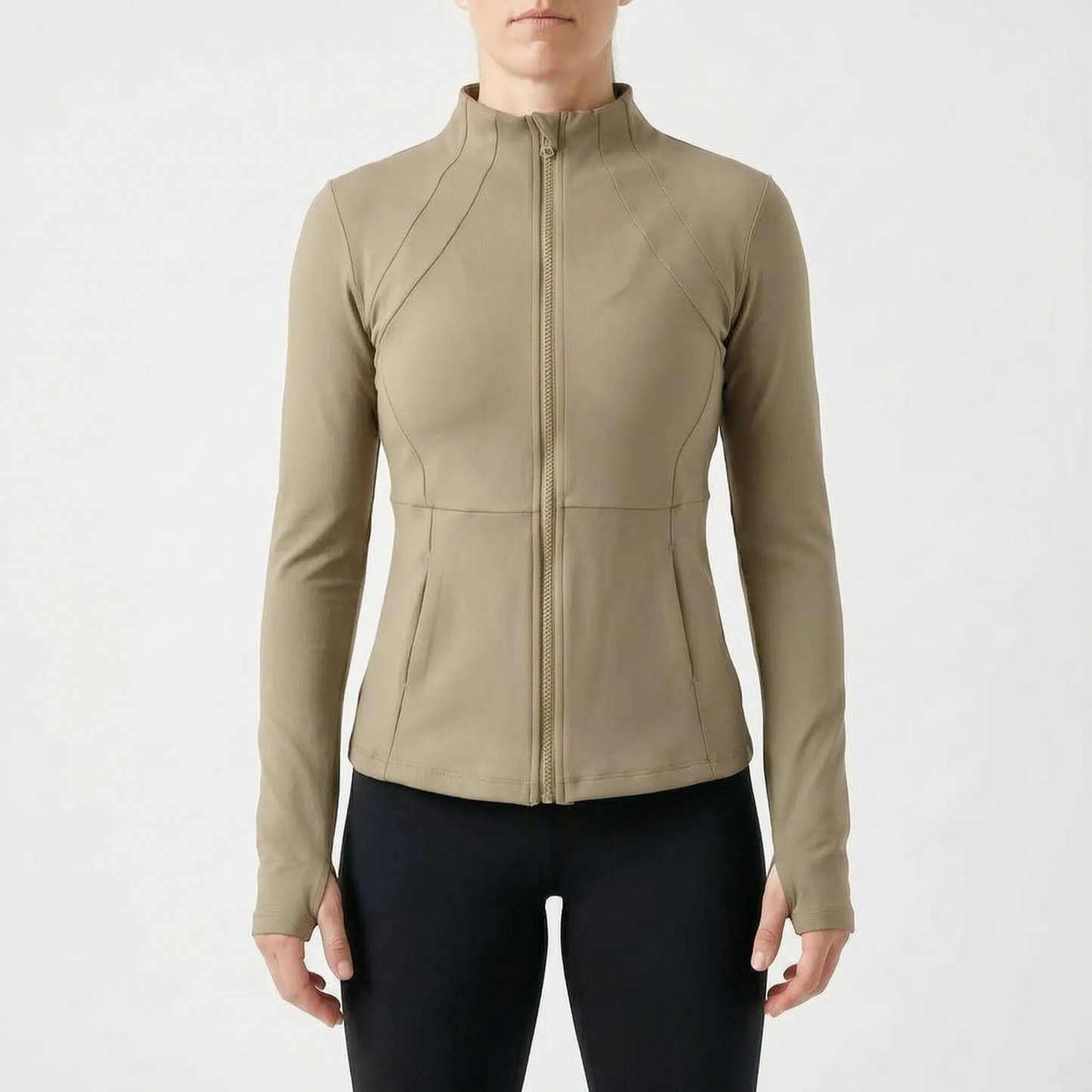 Long-Sleeve Athletic Jacket -  Dianne