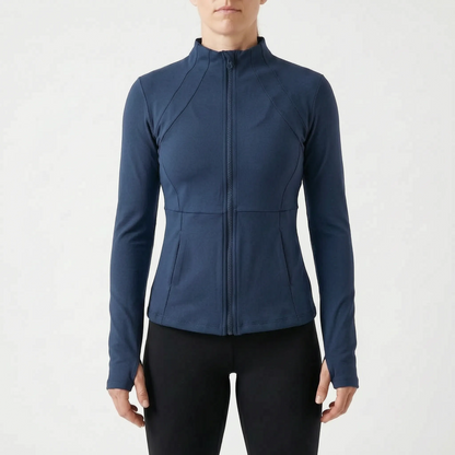 Long-Sleeve Athletic Jacket -  Dianne