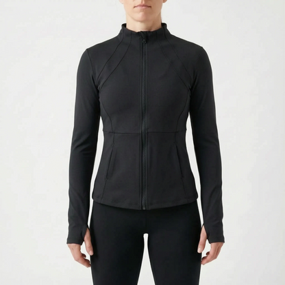 Long-Sleeve Athletic Jacket -  Dianne
