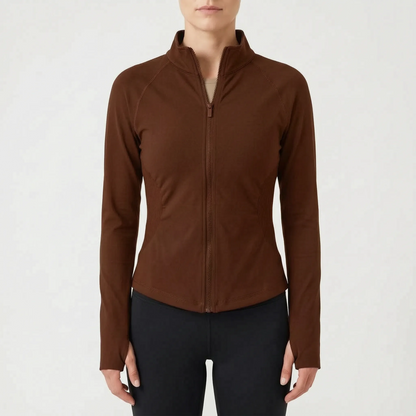 Long-Sleeved Activewear Jacket -  Belinda