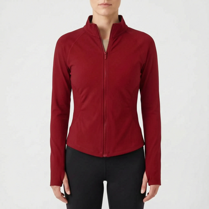 Long-Sleeved Activewear Jacket -  Belinda