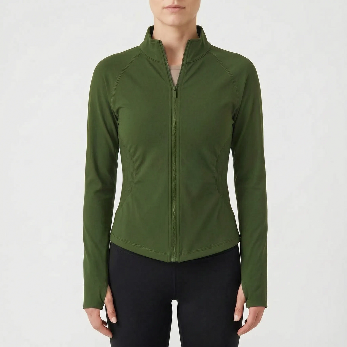 Long-Sleeved Activewear Jacket -  Belinda